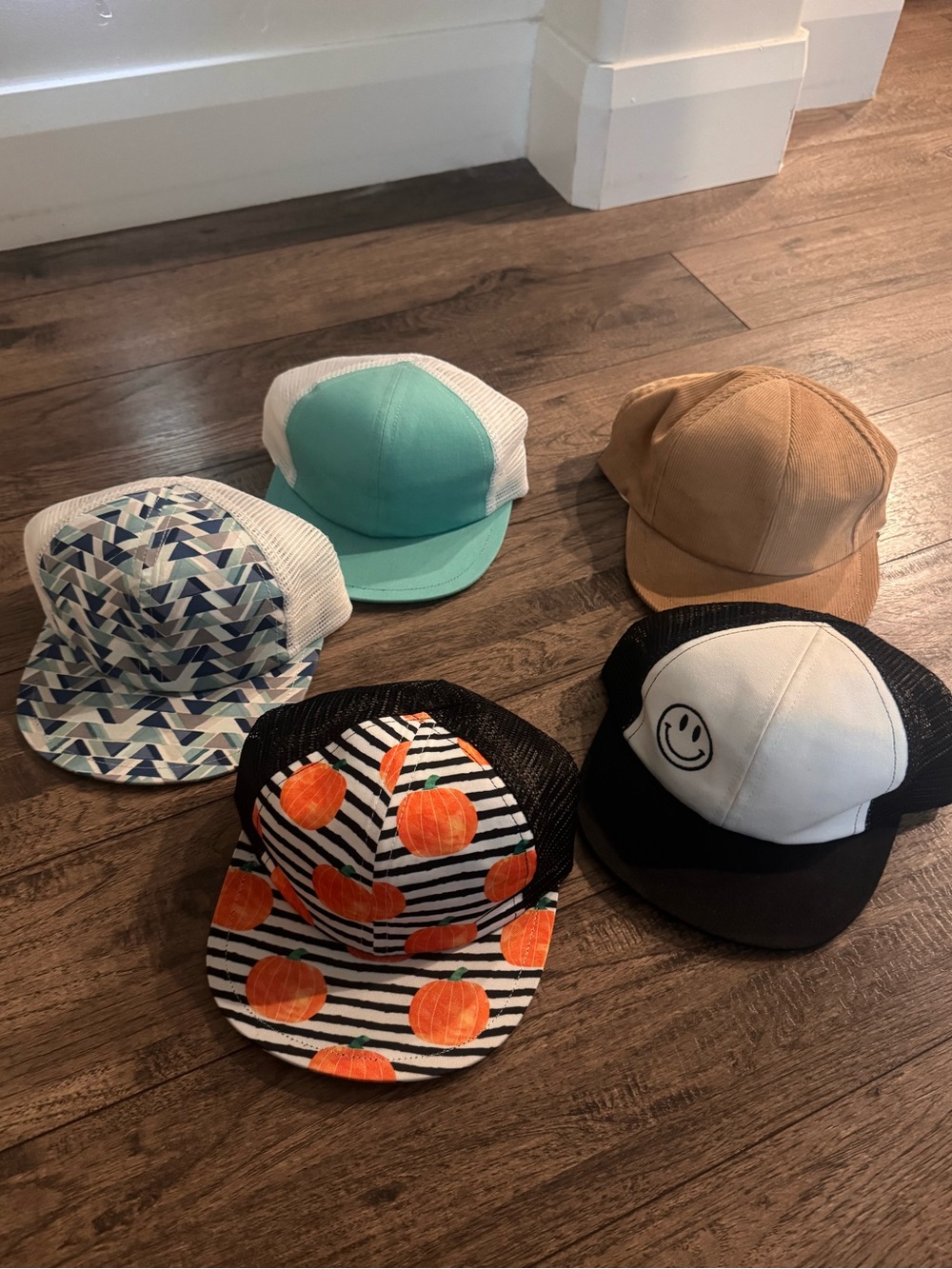 Kids Mesh Trucker Hat - Teal